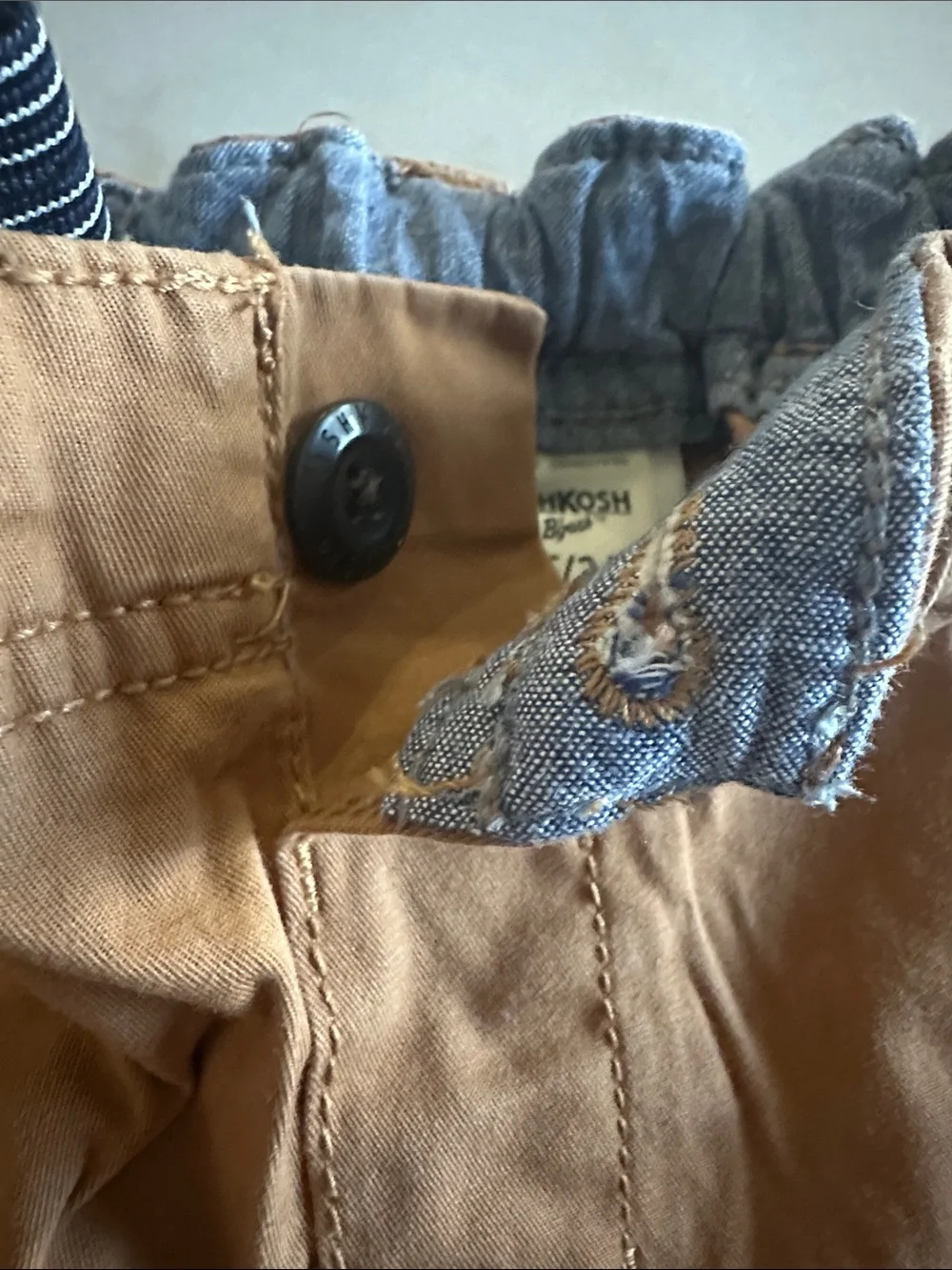 OshKosh B'gosh Tan Stretch Chino Pants